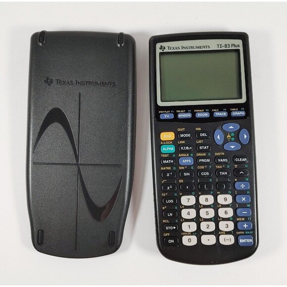 Texas Instruments TI-83 Plus Graphing Calculator Black - For Parts or Repair - Picture 1 of 6